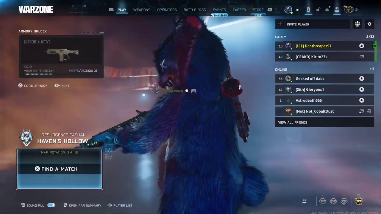 COD antics