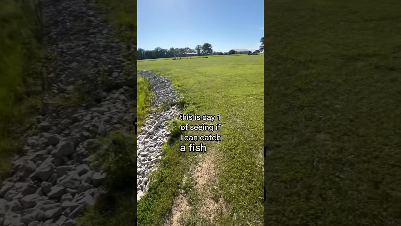 DAY 1- trying to catch a fish on my first cast
