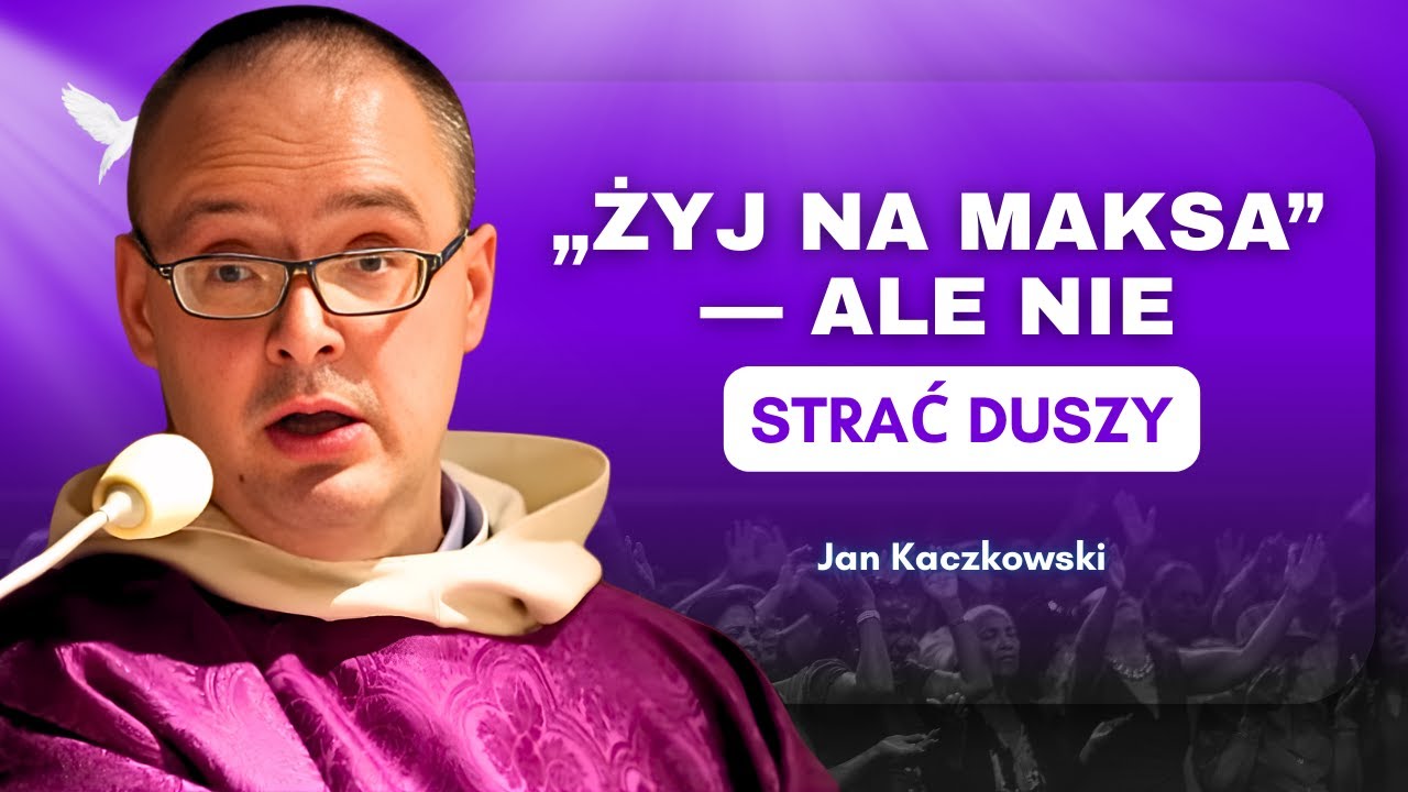 Jan Kaczkowski Kazania - Boisz się straty? Posłuchaj Jana Kaczkowskiego przez 5 minut