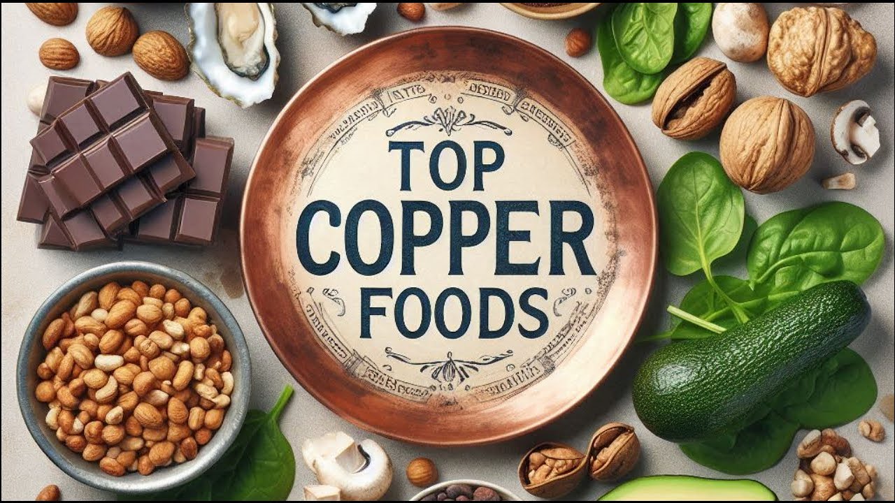 Top 10 Foods High in Copper!