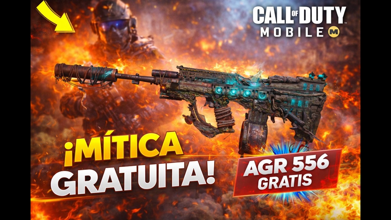 Ya salió la nueva AGR mítica gratuita y me encantó | COD Mobile