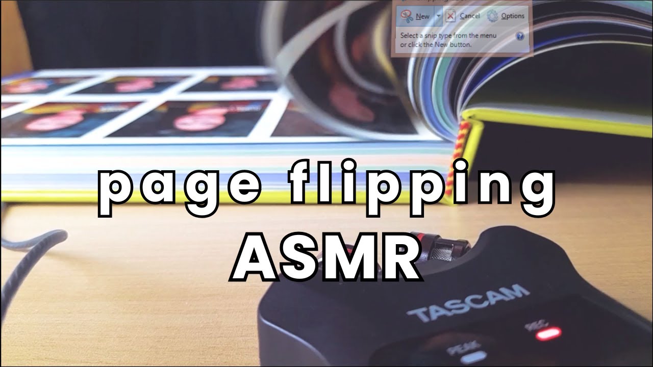 PAGE FLIPPING ASMR ONLY - PAGE TURNING TRIGGER, NO TALKING