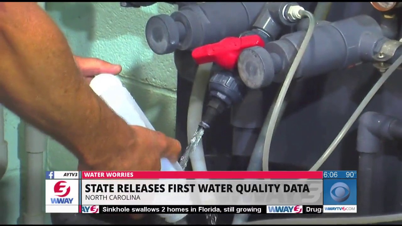 State releases first water quality data, lowers health goal of GenX in Cape Fear