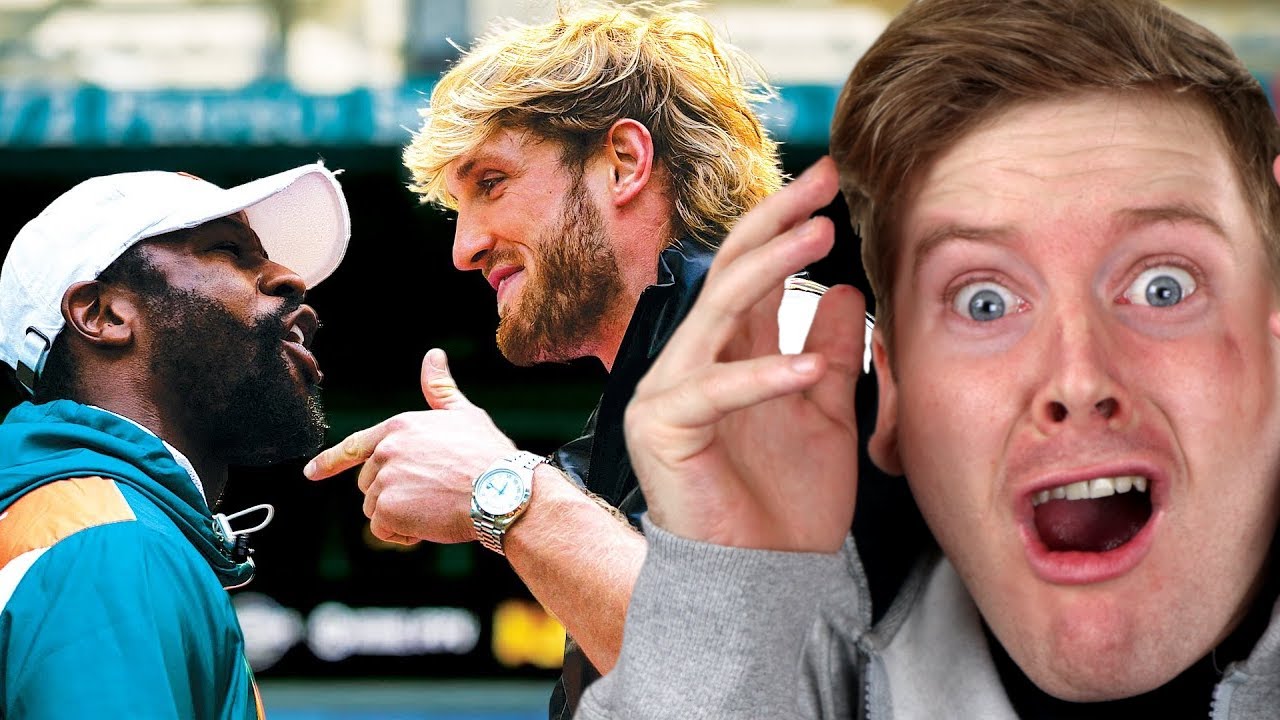 Logan Paul Face To Face With Floyd Mayweather Reaction