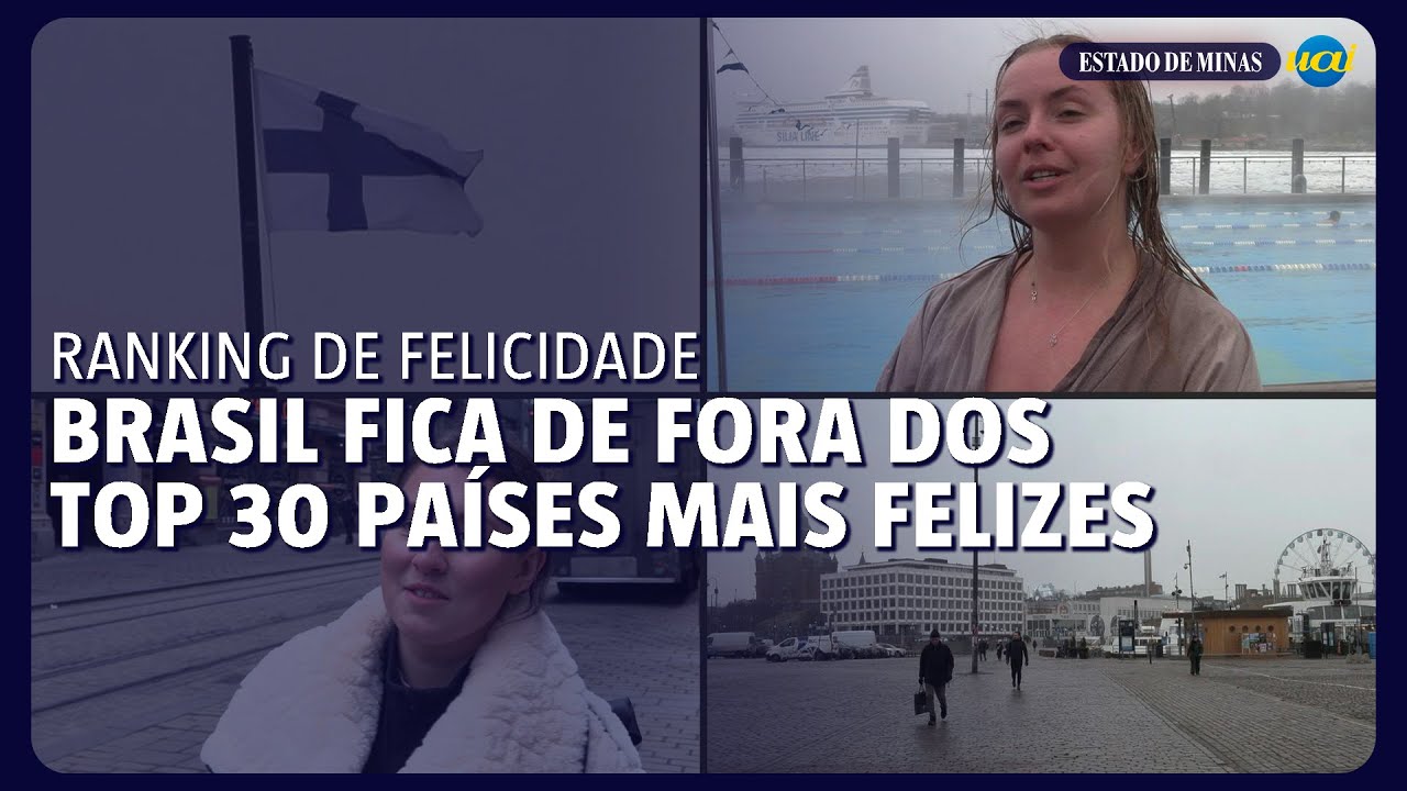 Finlândia lidera ranking global de felicidade; Brasil não está nos top 30