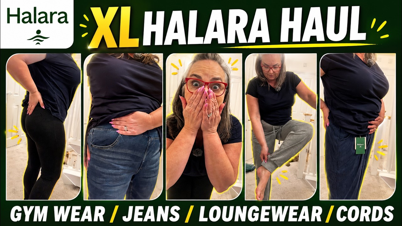 Примерка одежды Halara XL | За 40, британский размер 16 &ndash; Скроет ли это мой живот во время менопа...