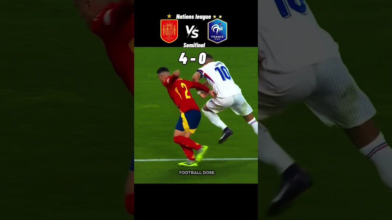 Spain vs France Nations League