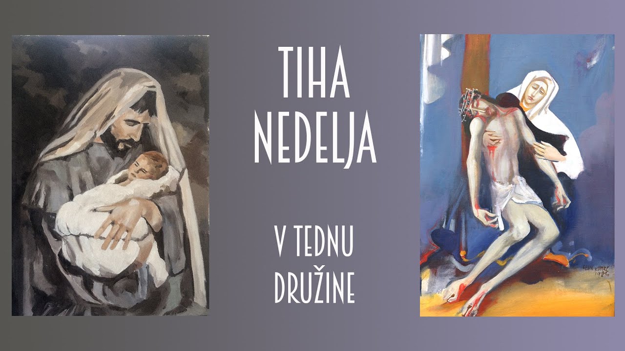 TIHA NEDELJA. V tednu družine