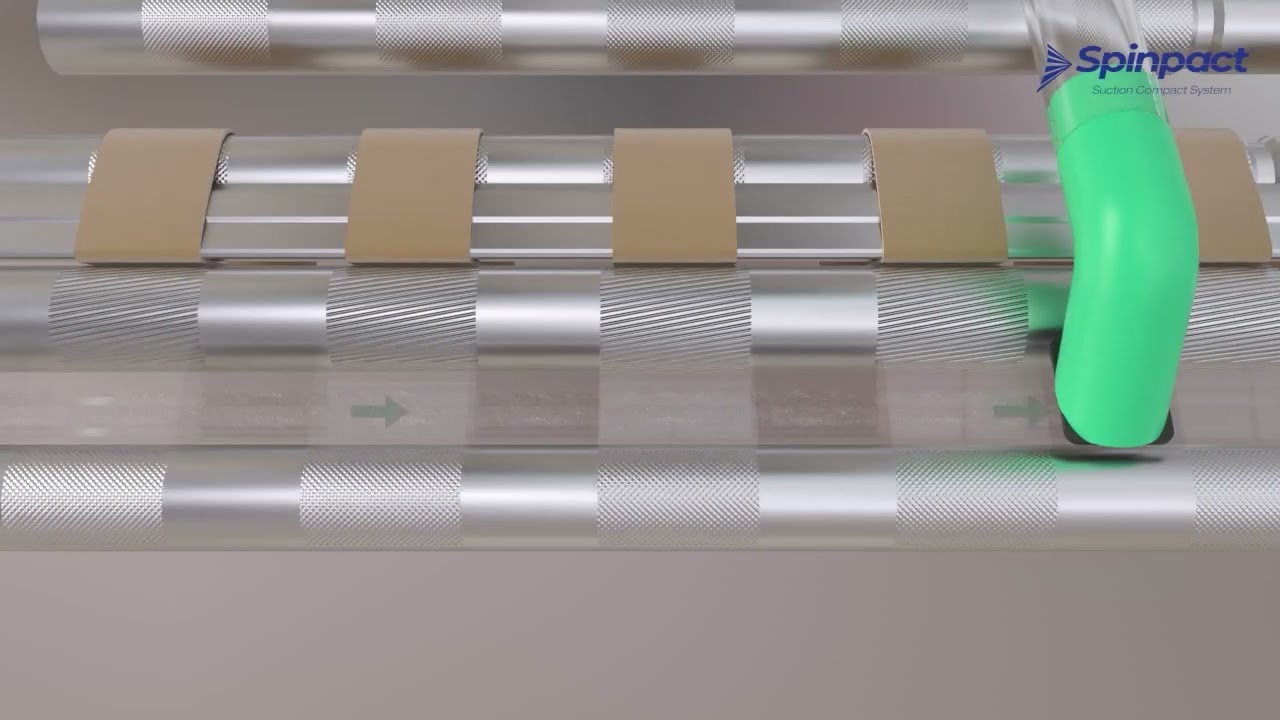 The 𝗟𝗥𝗝 𝟵/𝗦𝗫 𝗥𝗶𝗻𝗴 𝗙𝗿𝗮𝗺𝗲, integrated with the Spinpact (Suction Compact System)