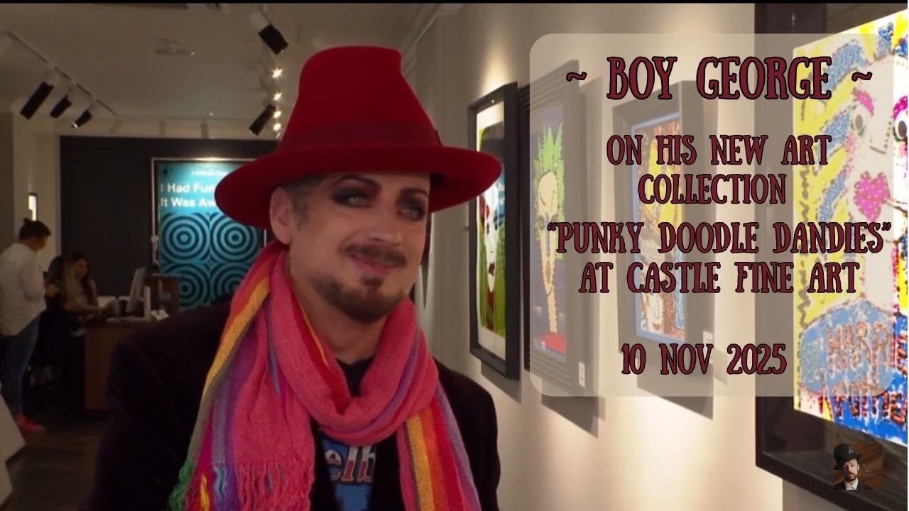 BOY GEORGE ON HIS NEW ART COLLECTION AND MORE | 10 NOV 2025