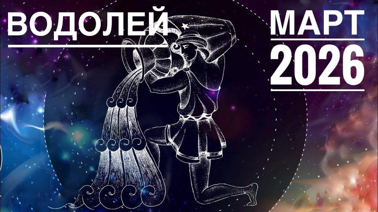 Водолей ♒️ Март 2026 Главные события марта происходят не снаружи — внутри.❤️✨💪🪄Таро прогноз