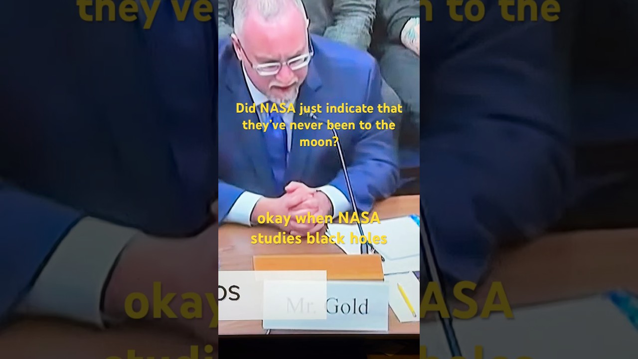 NASA says they haven&rsquo;t been to the moon at the UAP congressional hearing #uap #nasa #usa #moon #ufo