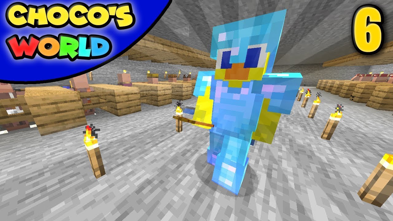 OUR ULTIMATE GEAR | Choco's World (Hardcore Vanilla) | Ep 6