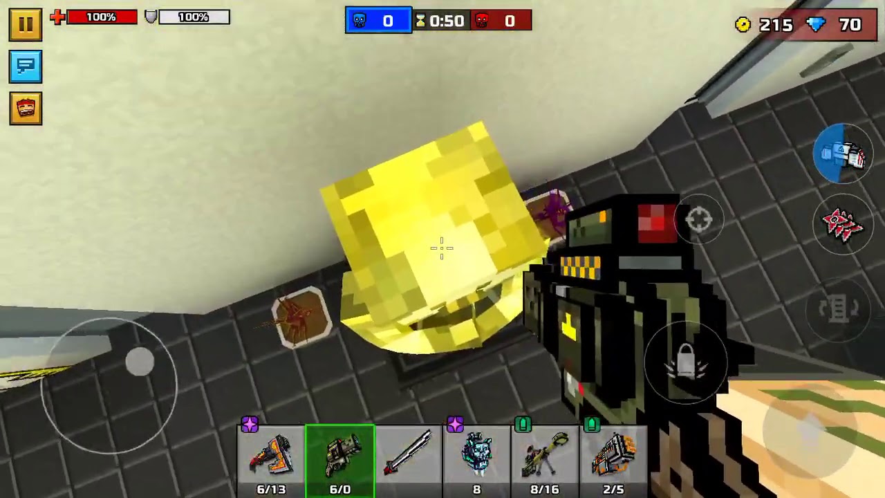 Is it possible to get the gem in Pixel Gun Office?(PG3D)
