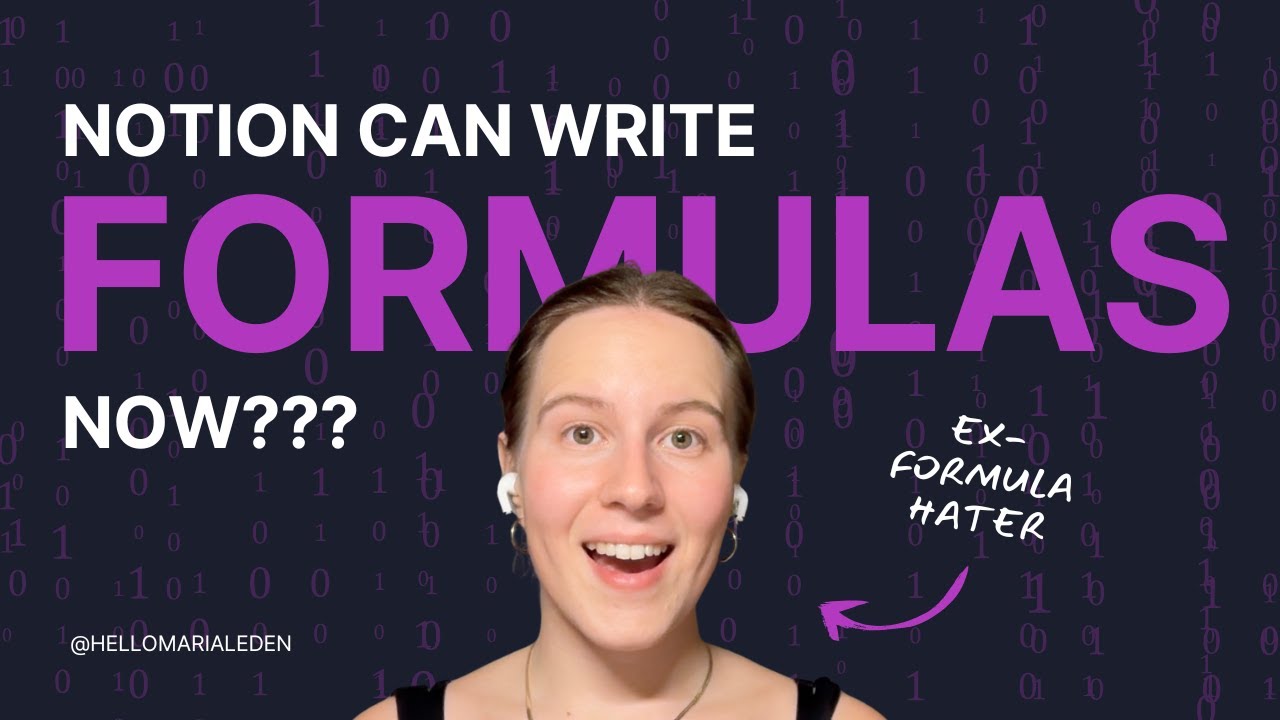 Stop Hating On Notion Formulas &mdash; Let AI Handle It