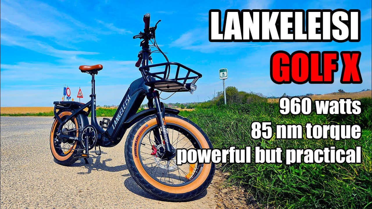 [RU] Fatbike Lankeleisi Golf X 960 ватт: тест/обзор (скорость, аккумулятор, крутящий момент,...) ...