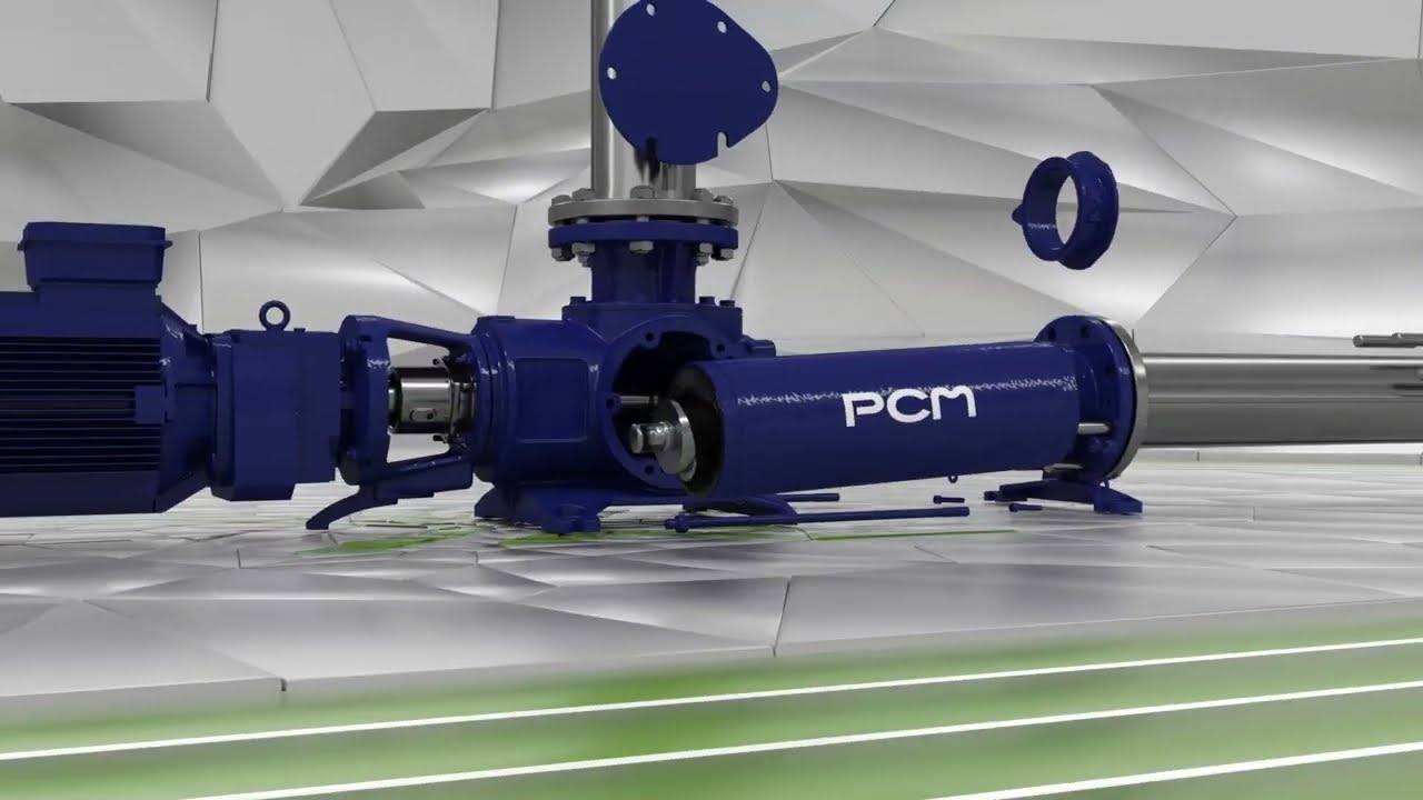New progressive cavity pump - PCM ECOMOINEAU™ MX with a maintenance in place system