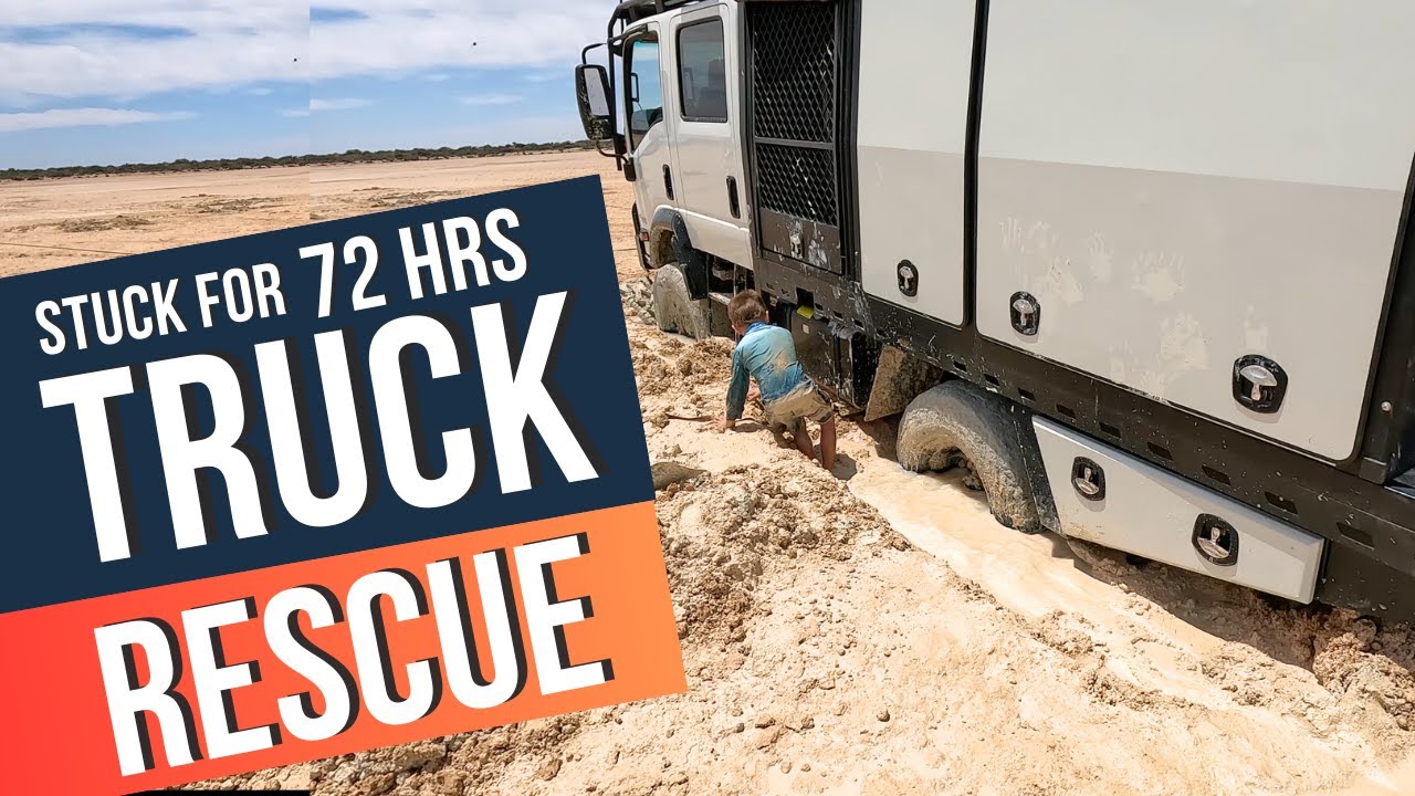 TRUCK LEFT STRANDED FOR 72HRS ON MUD FLATS - THE POWER OF SOCIAL MEDIA