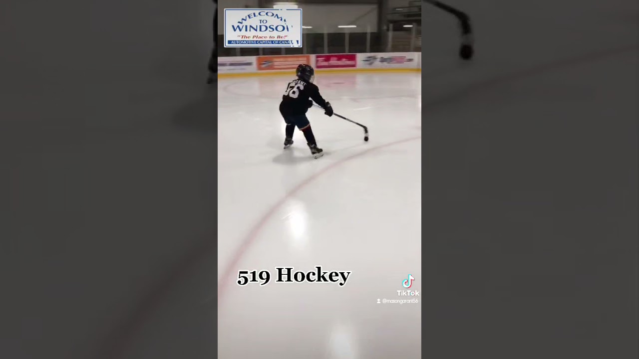 Pavel Barber rare dangles tiktok video. 9 year old hockey player #shorts #hockey #tiktok