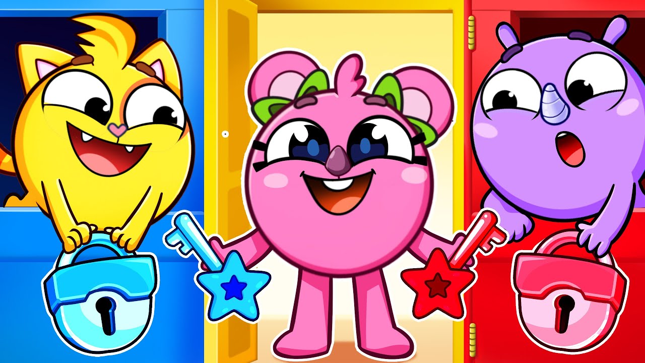 Magic Door Quest Song + Secret Rooms 🤫 Funny Kids Songs and Nursery Rhymes 🐨 Koalala From Baby Zoo