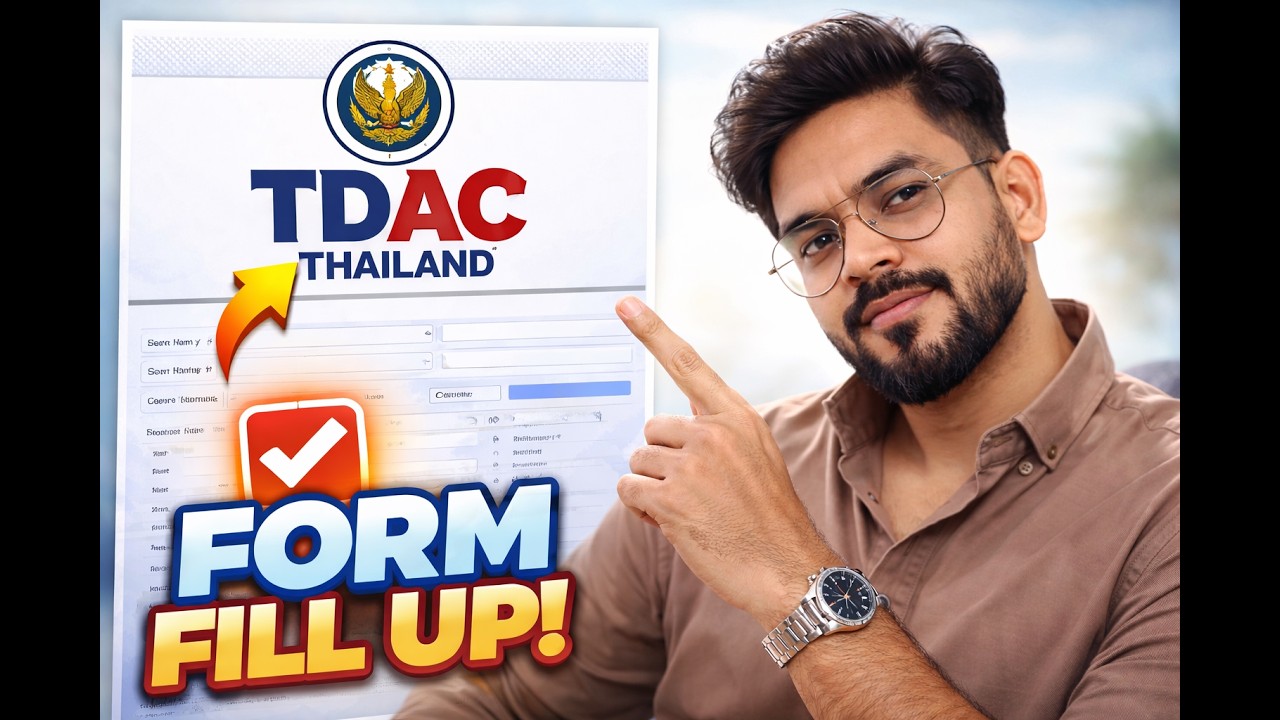 TDAC Thailand Entry Form Explained | Avoid Mistakes ❌
