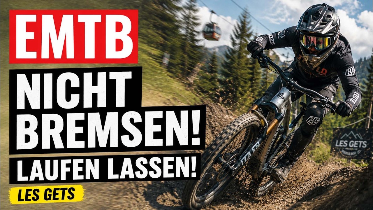 EMTB Drill Instructor jagt mich durch den Bikepark!