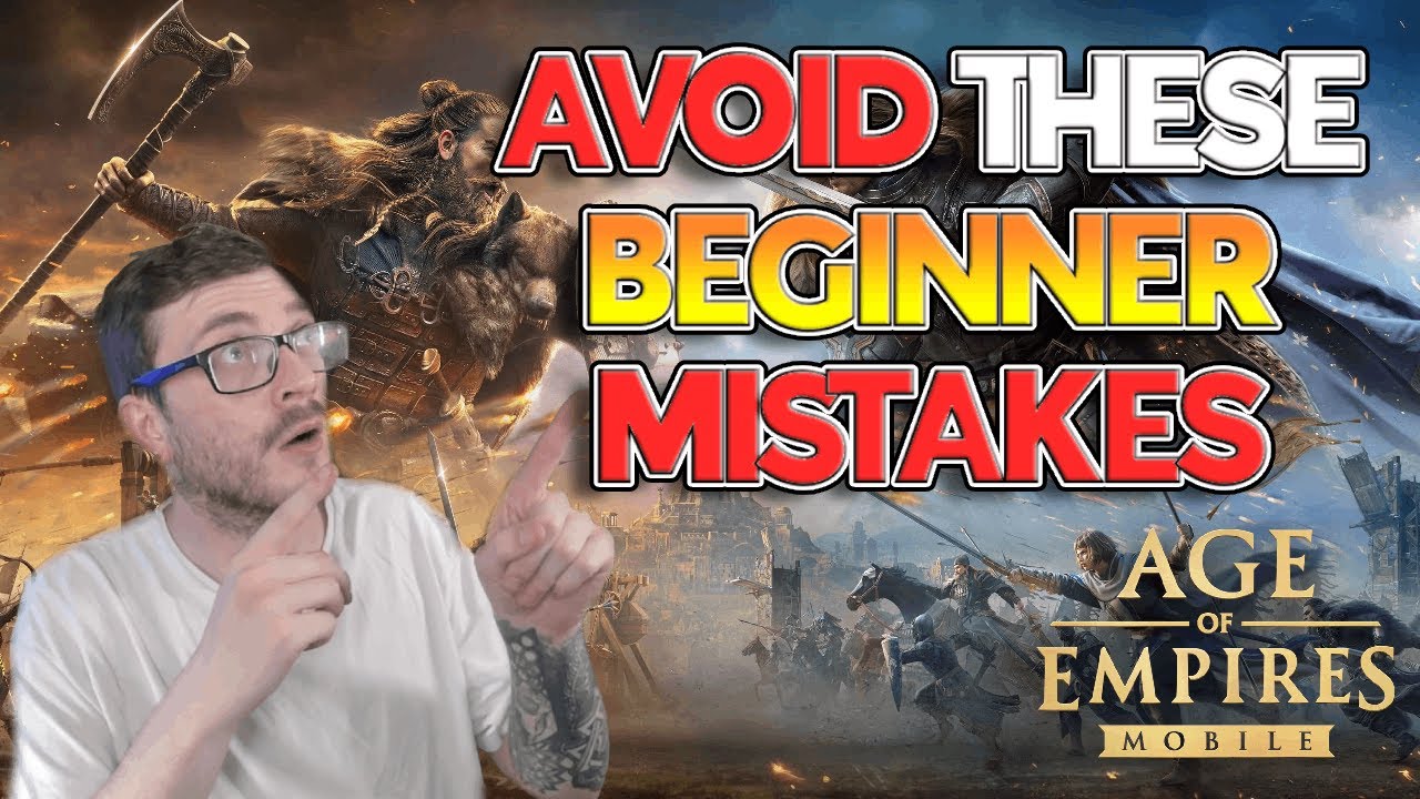 AVOID THESE MISTAKES! Tips & Tricks for Beginners! Age of Empires Mobile #AoEMobile