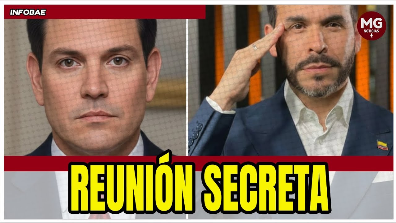 REUNIÓN SECRETA 🔴 TIEMBLA EL PETRISMO CON CUMBRE DE LA ESPRIELLA - MARCO RUBIO