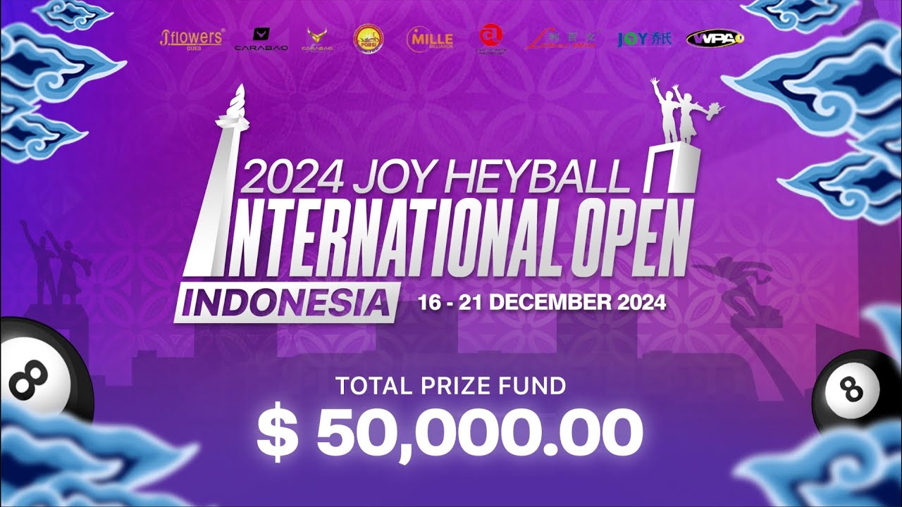 🔴 JOY HEYBALL INTERNATIONAL OPEN 2024 DAY 2 | ALBERT - CARABAO VS ROBBY SUARLY