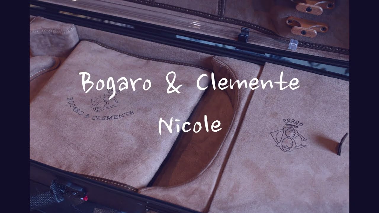 Bogaro & Clemente  Violin Case  - Nicole ‐ Elegant carbon violin case  エレガントなカーボンヴァイオリンケース
