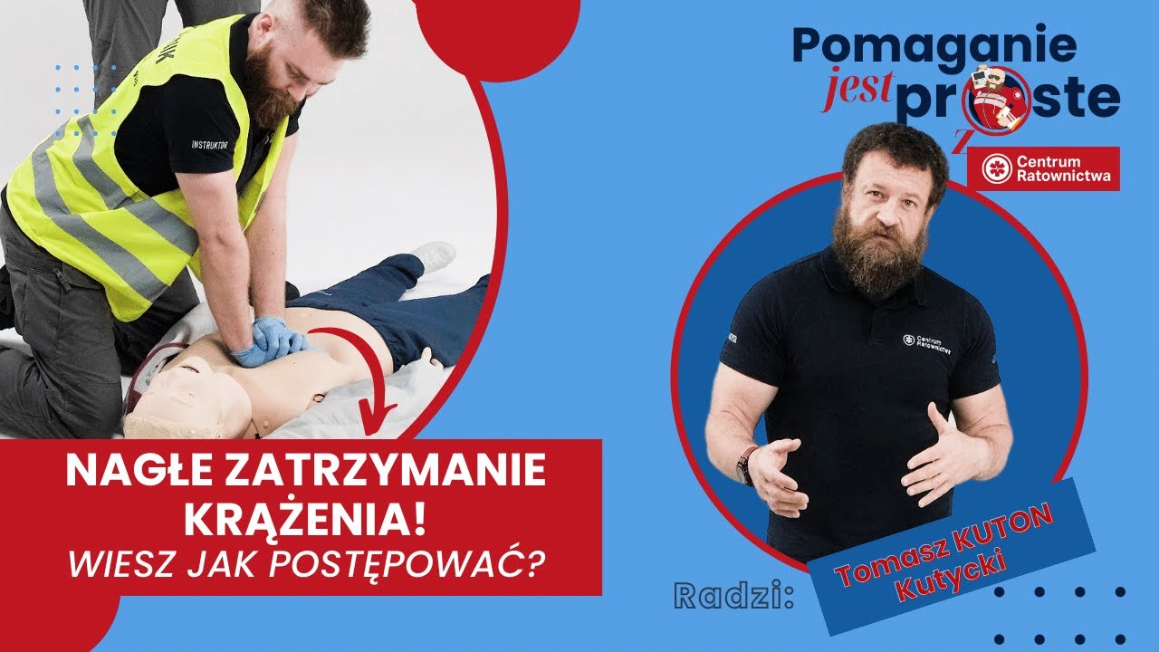 Jak przeprowadzić reanimację na osobie dorosłej? #tutorial #PomaganieJestProste