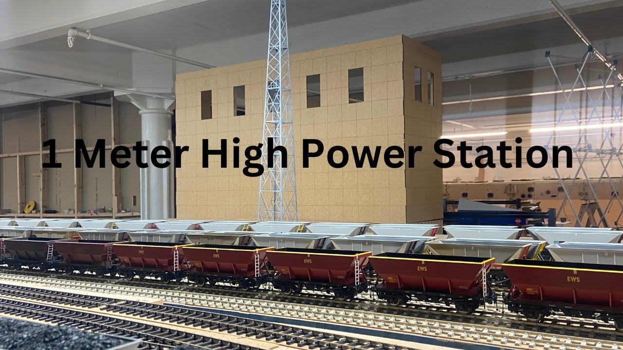 New Power Station, 300 O Gauge HAA Coal Wagons, How To Make Ultra Realistic Roads, And Much More!