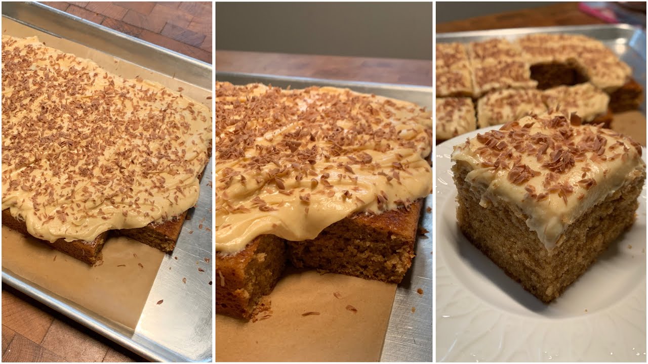 كيكة لاتيه الفانيليا المحمصة | Toasted Vanilla Bean Latte Cake