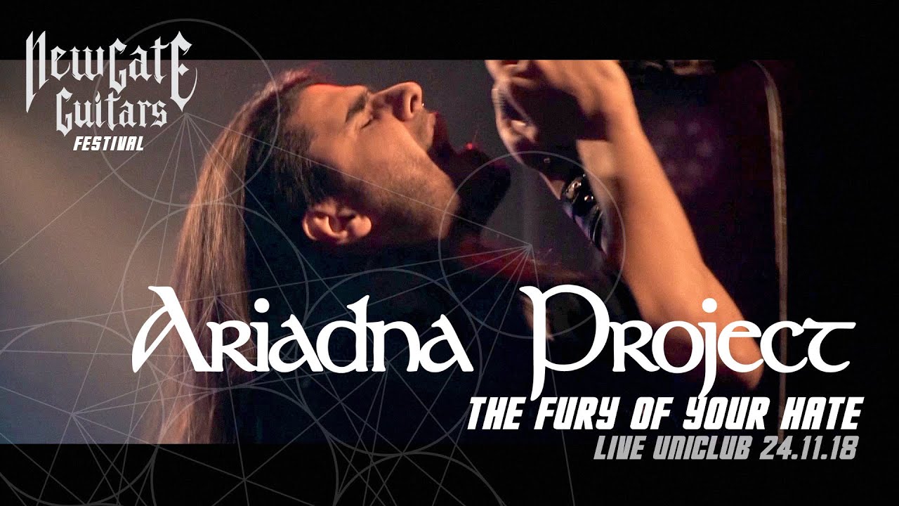 Ariadna Project  - The Fury of your Hate (Live Uniclub 24.11.18 - NewGate Guitars Festival)