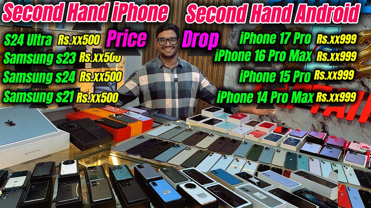Cheapest iPhone deals Bangalore 8,500🔥👀S24 Ultra Shocking Price Drop 