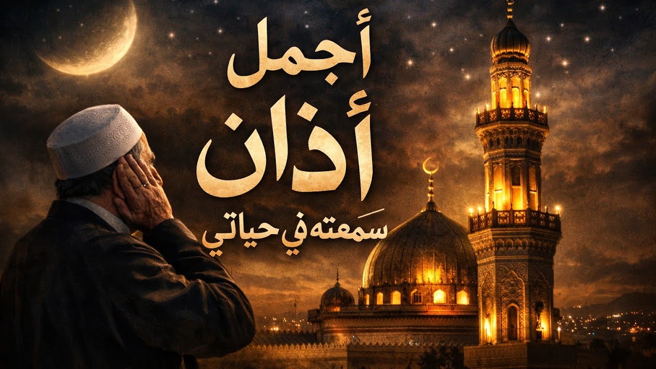 أجمل أذان سمعته في حياتي | Most Beautiful Adhan Ever