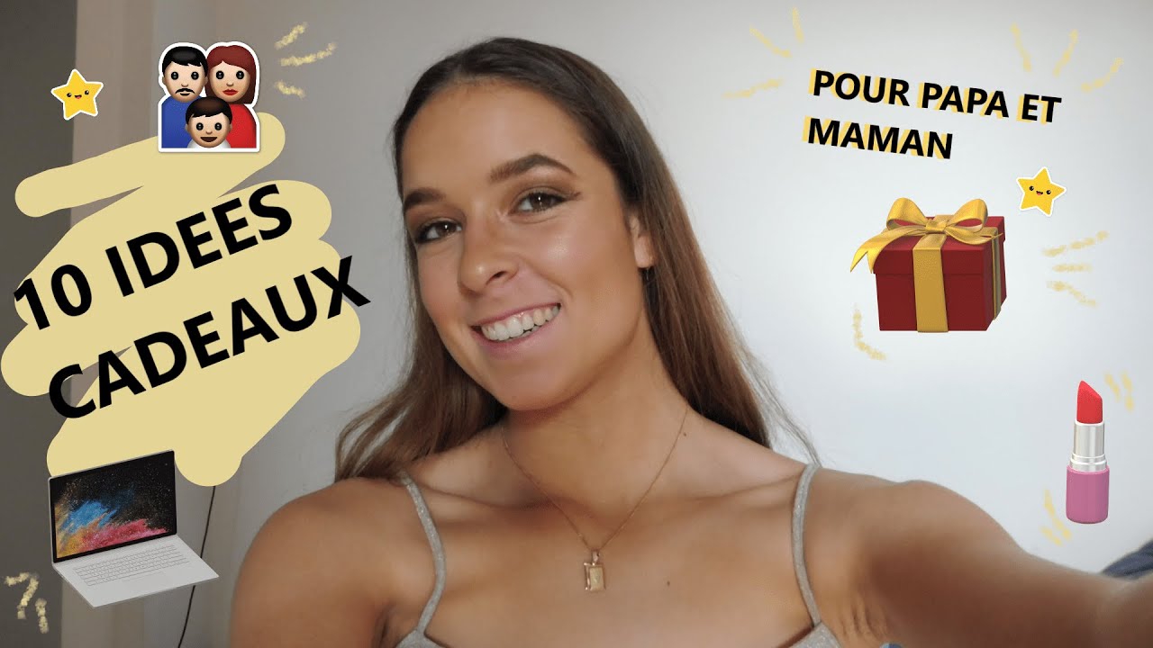🎁10 IDEES DE CADEAUX pour papa et maman🙎‍♀️🙎‍♂️
