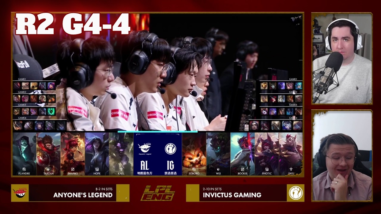 IG vs AL - Game 4 | Round 2 S16 LPL Winter Playoffs 2026 | Invictus Gaming vs Anyone's Legend G4