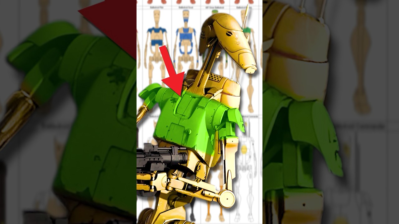 ЭТО объяснение ВСЕХ цветов боевых дроидов B1!😱