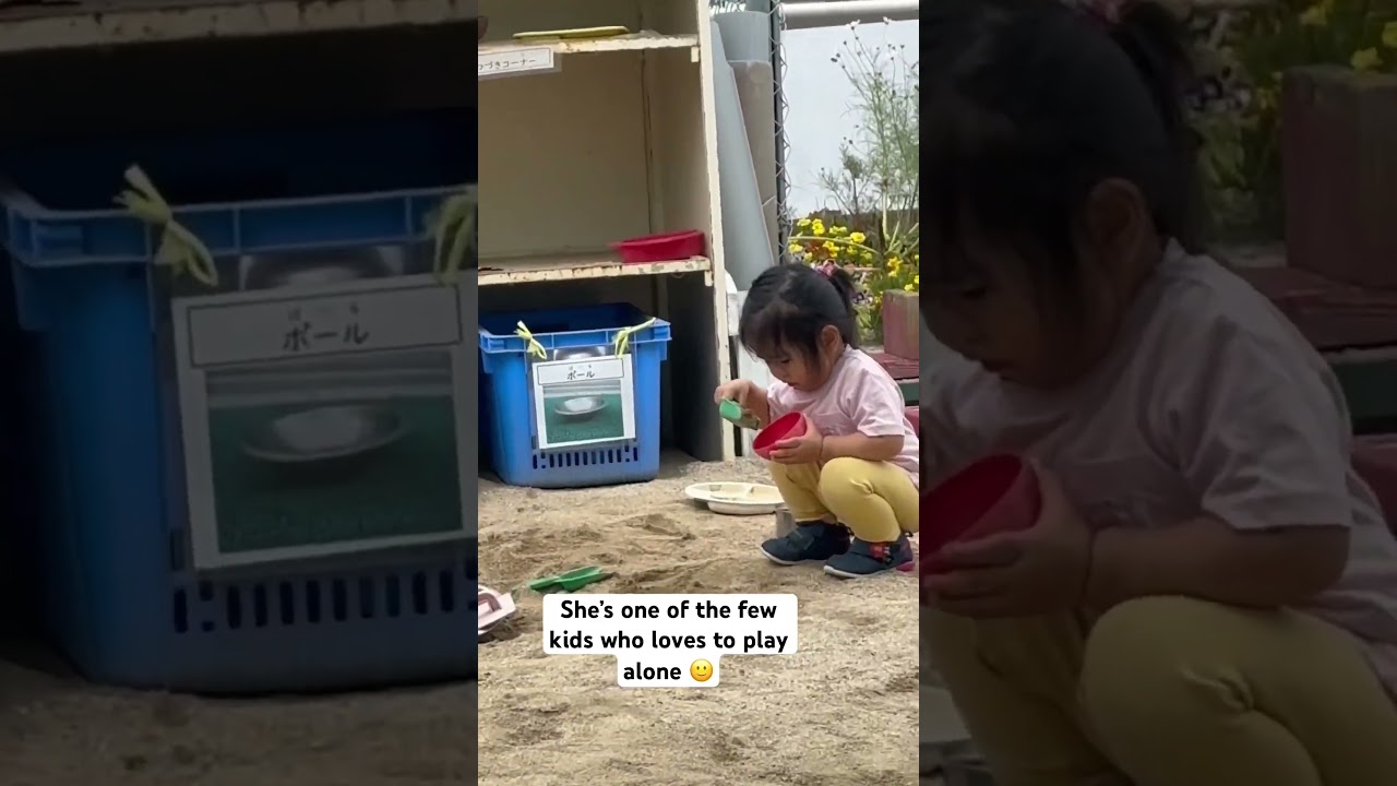 My toddler loves playing alone #japan #japinoy #japanesekids