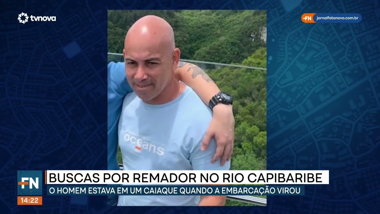 Homem desaparece após caiaque virar no Rio Capibaribe | #FatoNovo