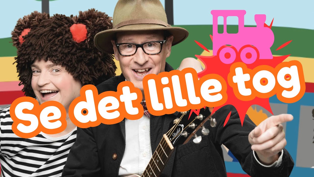 Se det lille tog &middot; Popsi og Krelle b&oslash;rnesange 2024 | B&oslash;rnesang med fagter | Popsi og Krelle