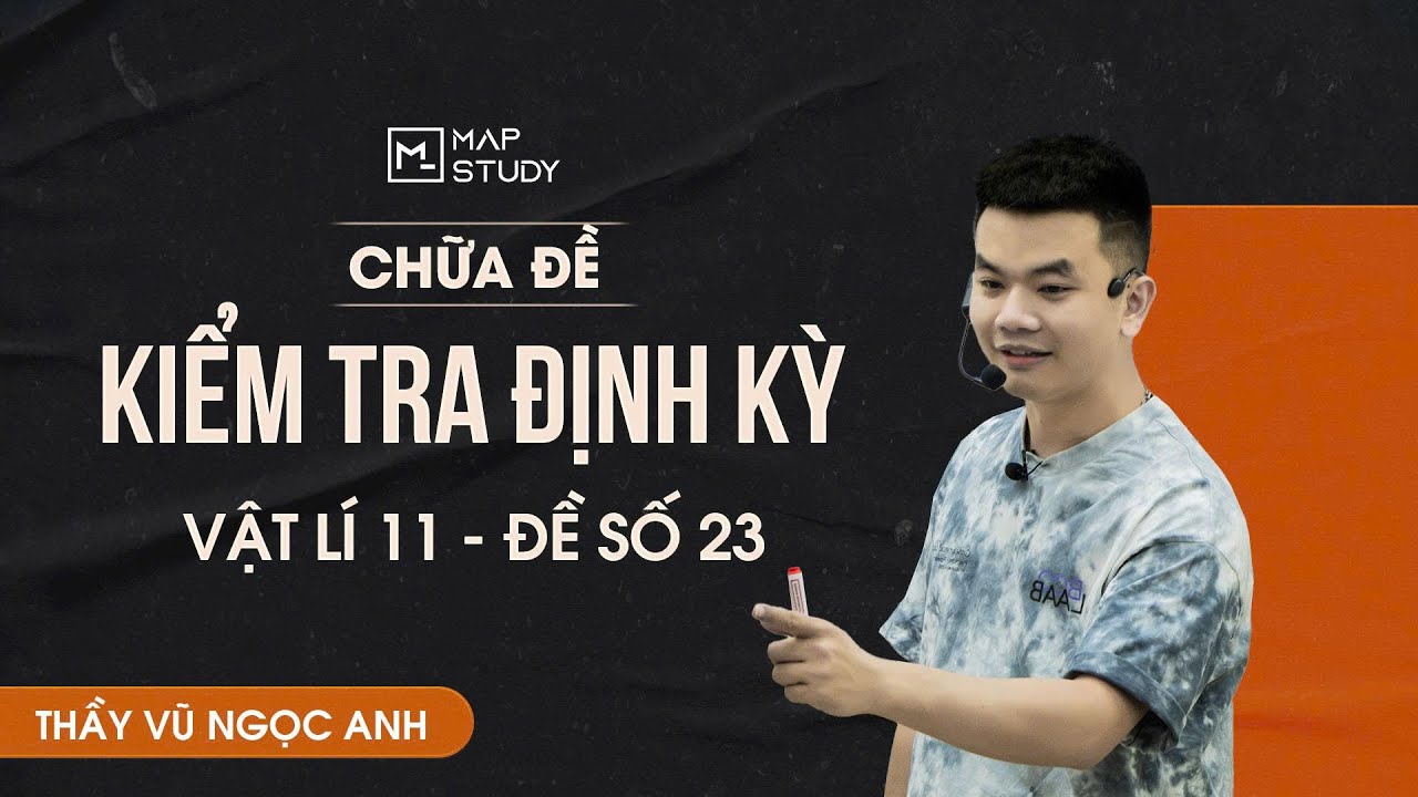 [Vật Lí 11] Chữa Đề Kiểm Tra Định Kì - Đề số 23 | Thầy VNA