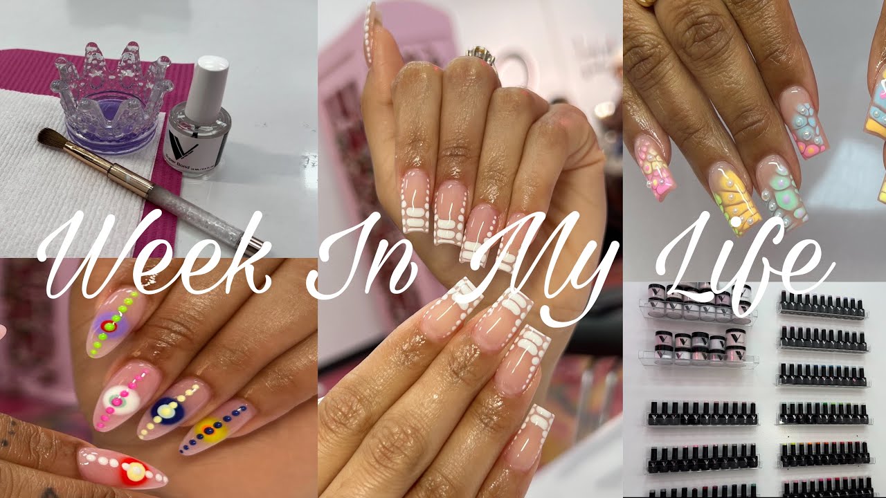 Watch Me Work! *Week In My Life As A Nail Tech*