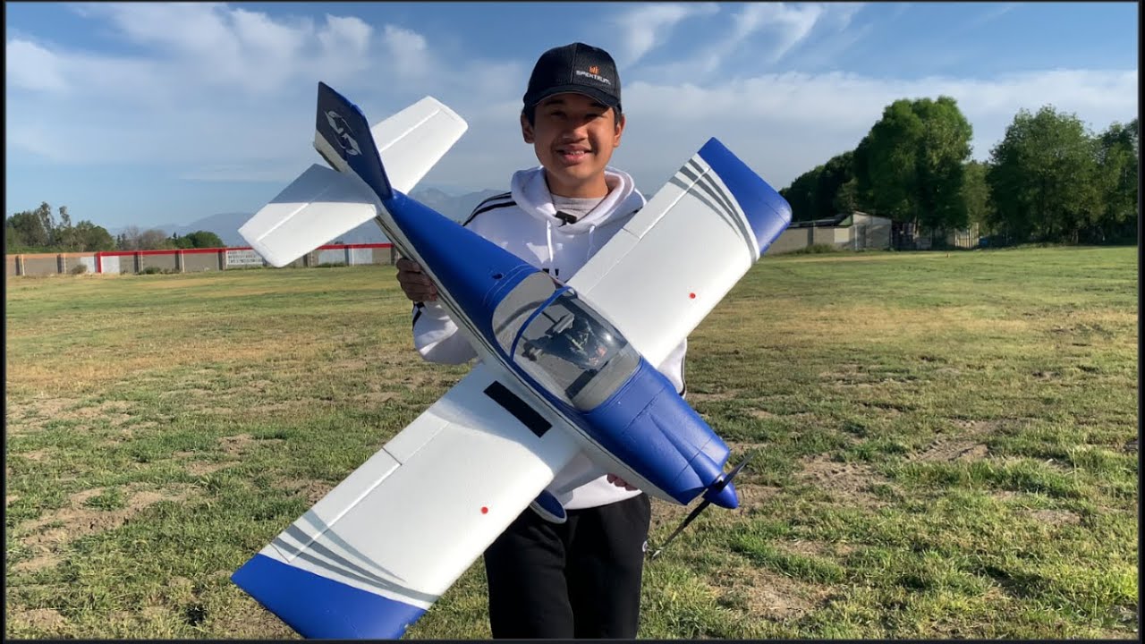 E-flite RV-7 - Maiden Flight!