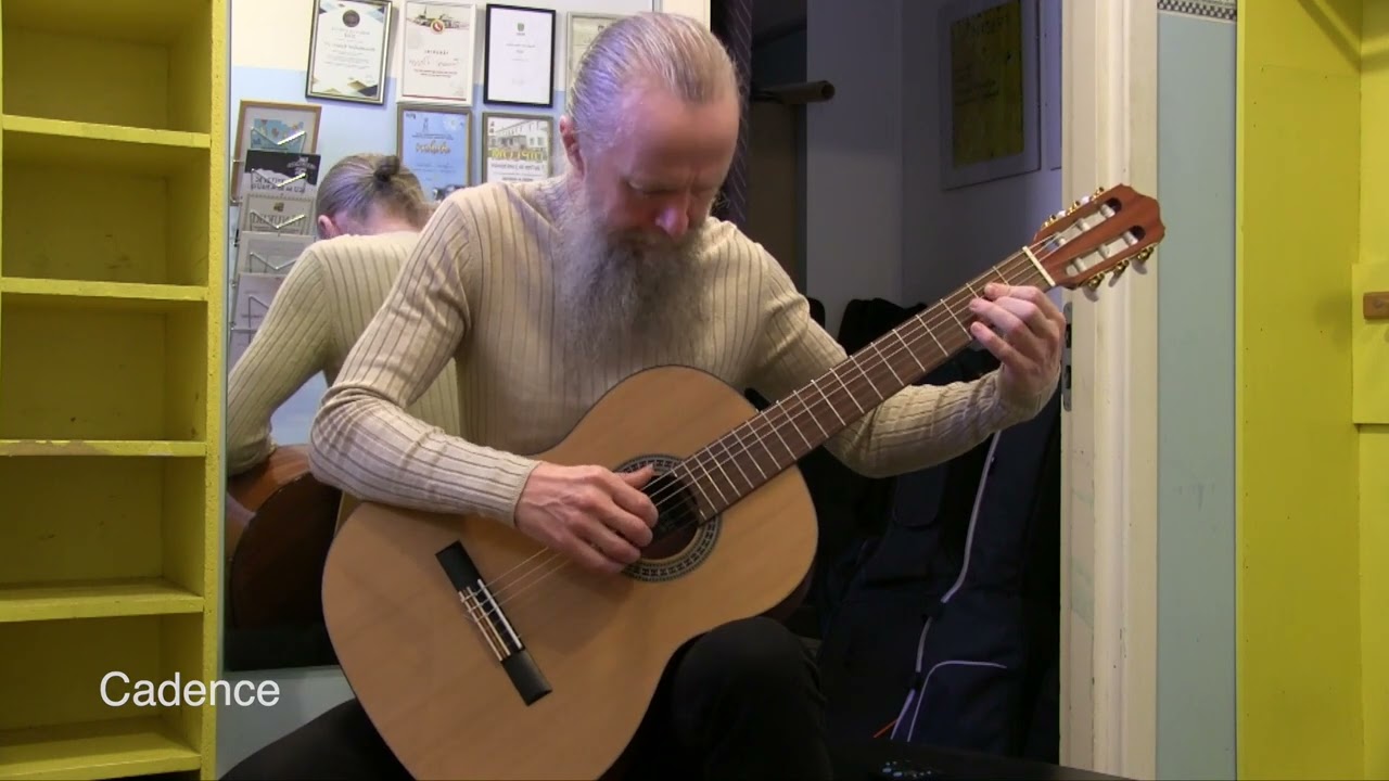 Scale, Cadence, Exercise in A from Complete Method op.59  by Matteo Carcassi – Toomas Rannu #guitar