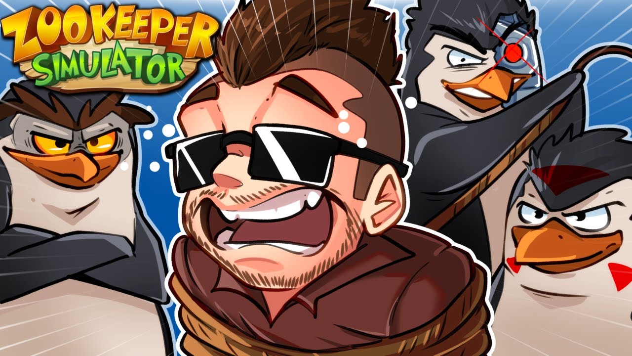Zookeeper Simulator Funny Moments - Penguins Escape!