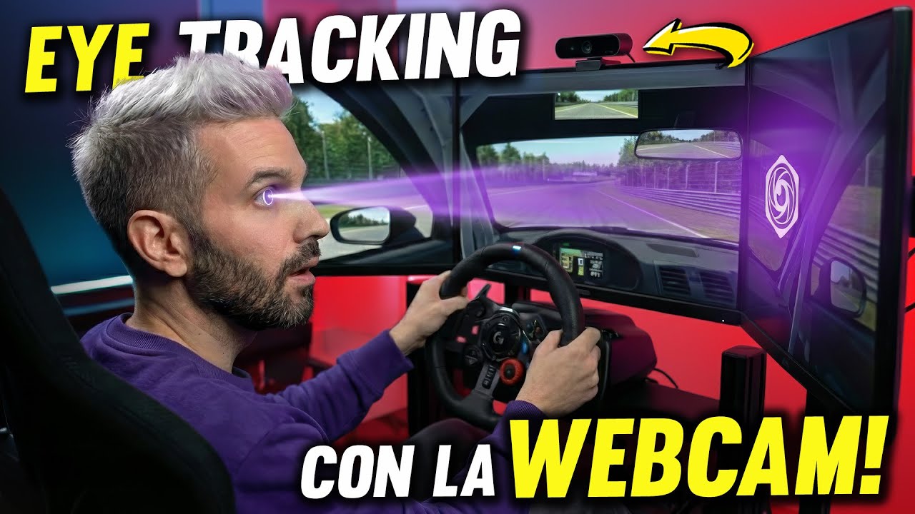 MUOVERE LA VISUALE CON GLI OCCHI utilizzando SOLO la WEBCAM! - Beam Eye Tracker TUTORIAL  e TEST