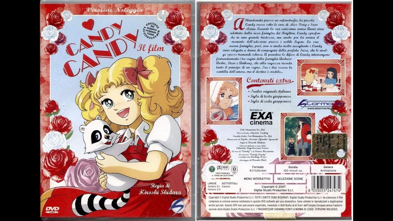 #candy Candy - Introducción en 3 idiomas : Japones, Castellano y Francés / Remasterizado.