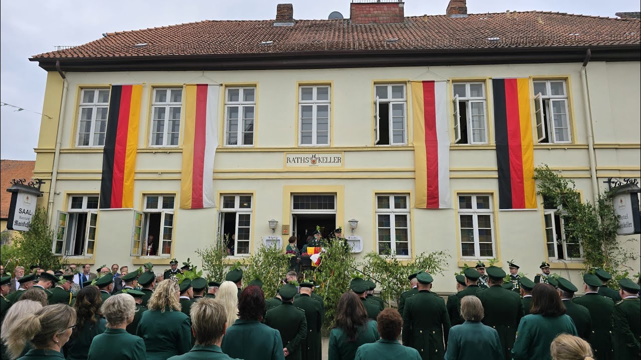 Freischießen Stadt Eldagsen 2025 Eröffnung